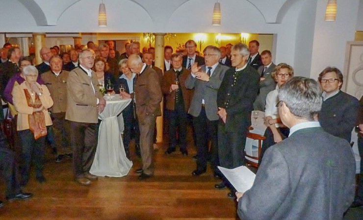 Johannes Hagn bei seiner Rede.