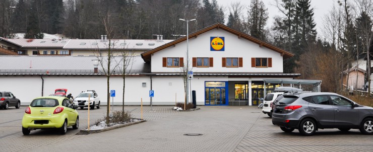 Die Erweiterung des LIDL steht in der Kritik.