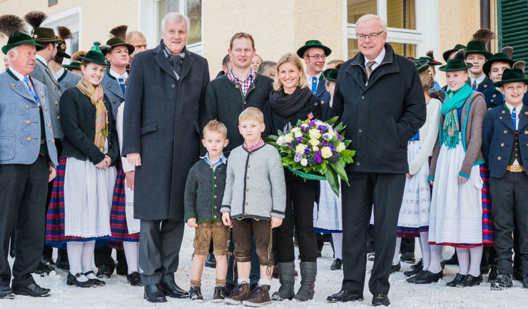 Seehofer Trachtler CSU Kreuth_