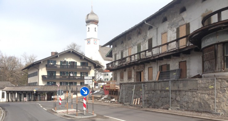 Auch die neu Querungshilfe am Maximilian wurde kritisiert ... 